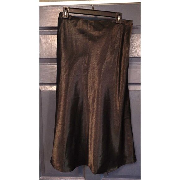 NWT SheinBae Women's Medium Black Maxi Skirt - Picture 2 of 6